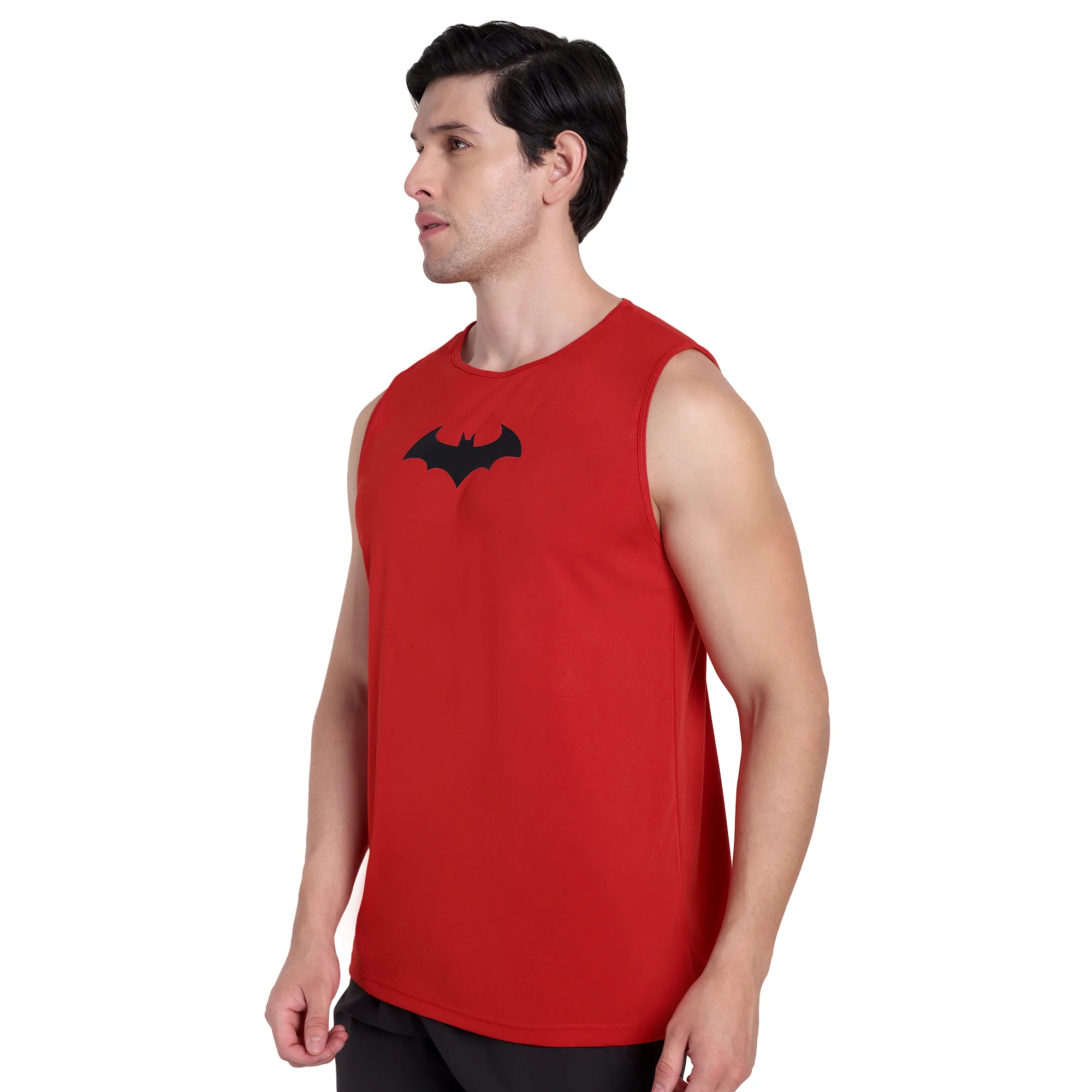 Red Tank Top For Men - Image 6