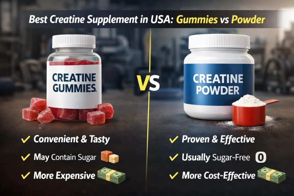 Best_Creatine_Supplement_in_USA_Gummies_vs_Powder