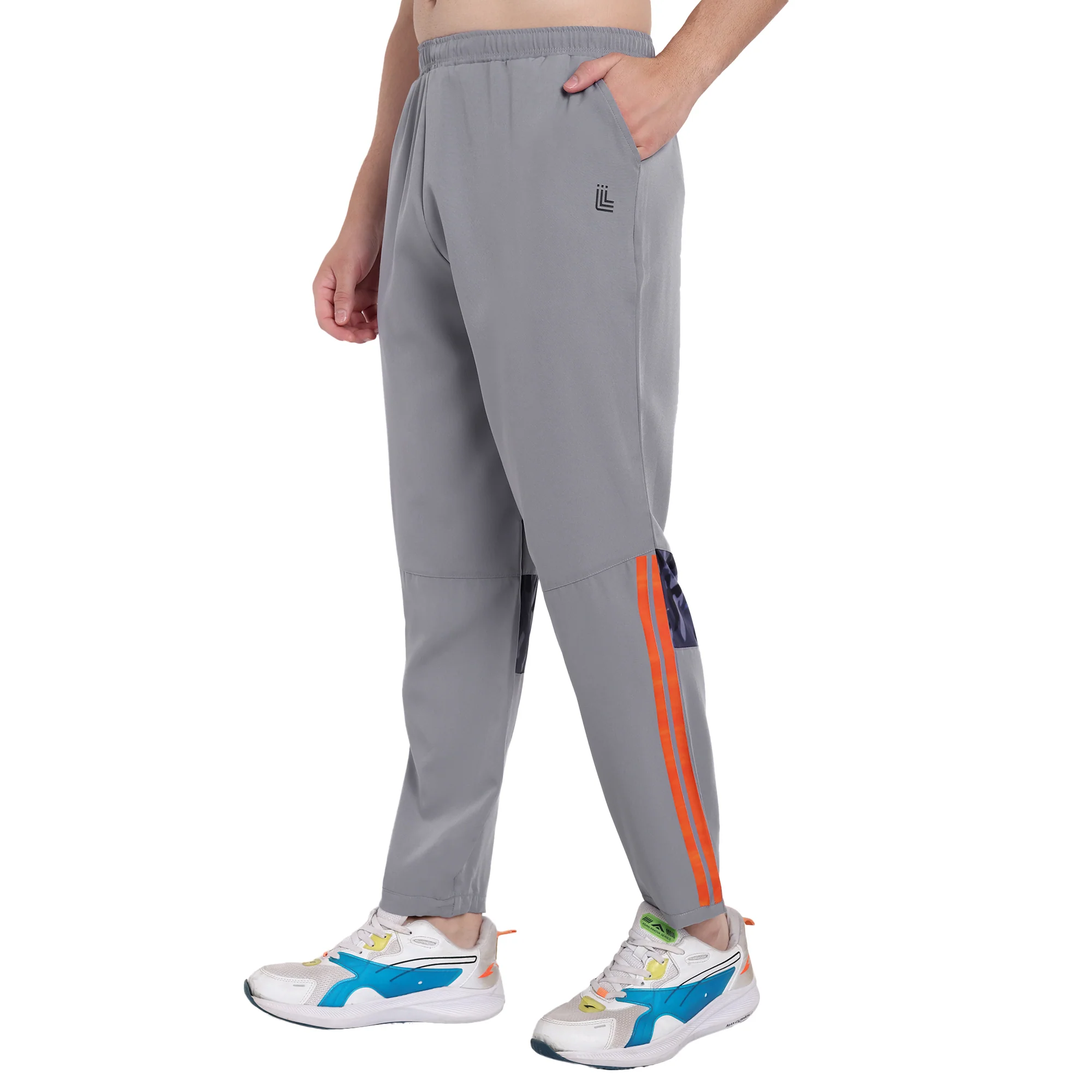 Gym & Sports Track Pant Light Grey For Men - Image 2