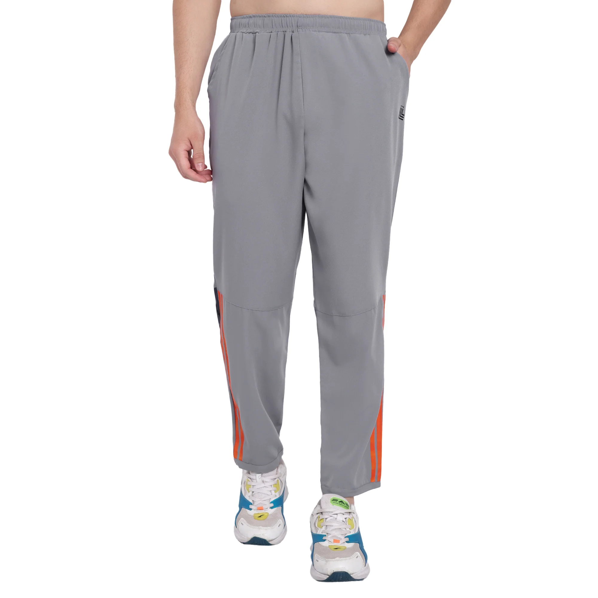 Gym & Sports Track Pant Light Grey For Men - Image 5