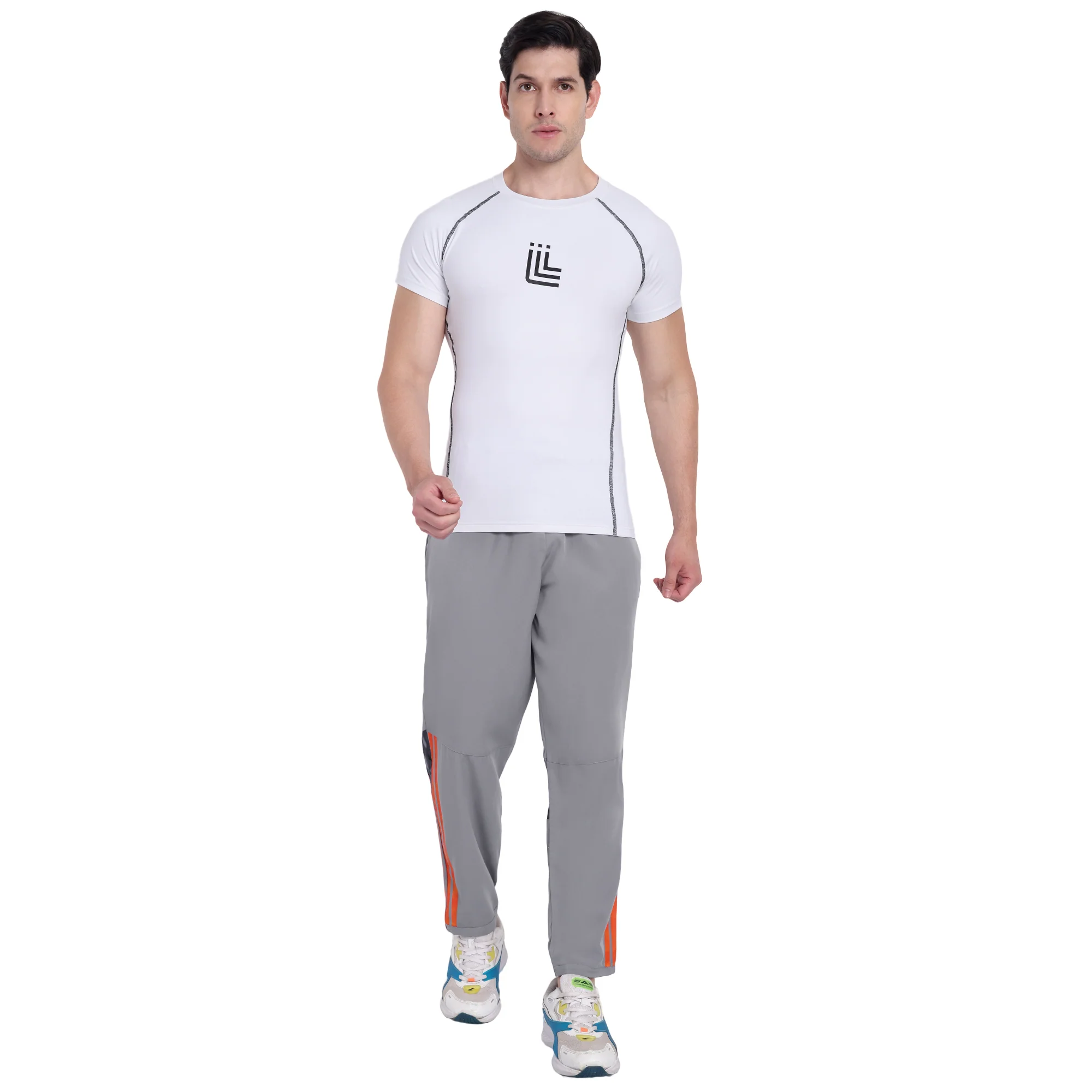 Gym & Sports Track Pant Light Grey For Men - Image 3