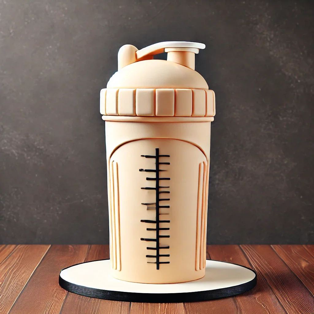Protein-Shake-gym-cake-design