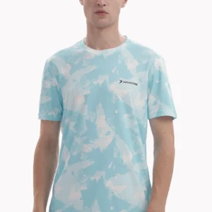 Sky_Blue_Textured_Performance_Gym_T