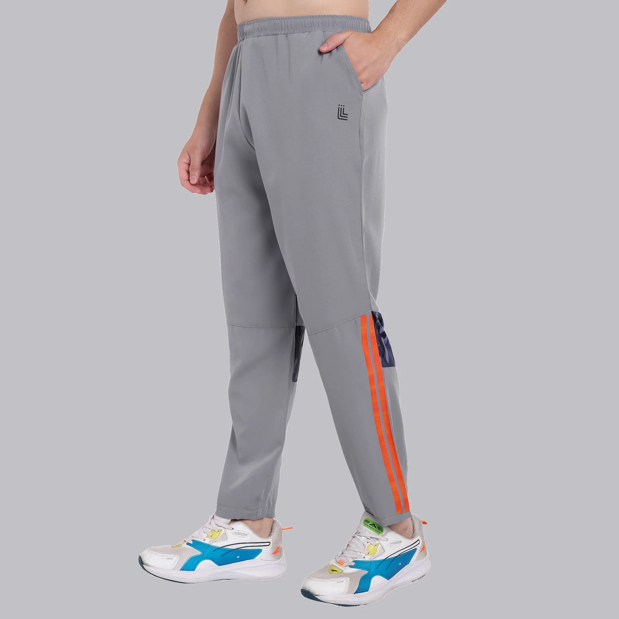 Gym & Sports Track Pant Light Grey For Men