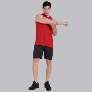 Red Tank Top For Men