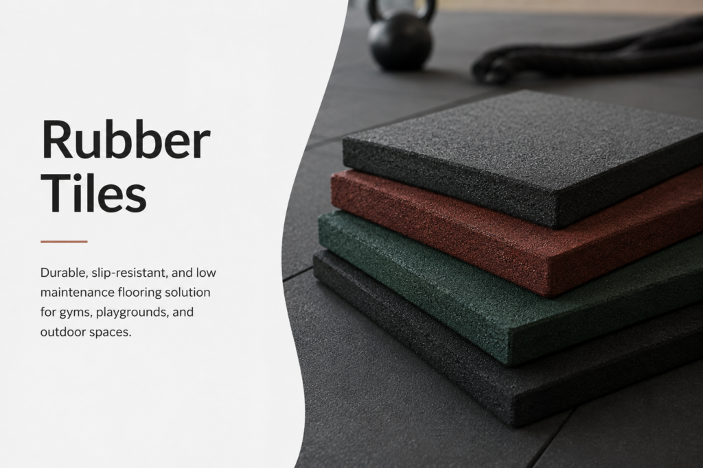 Rubber Tiles for Gym Tile Design Ideas