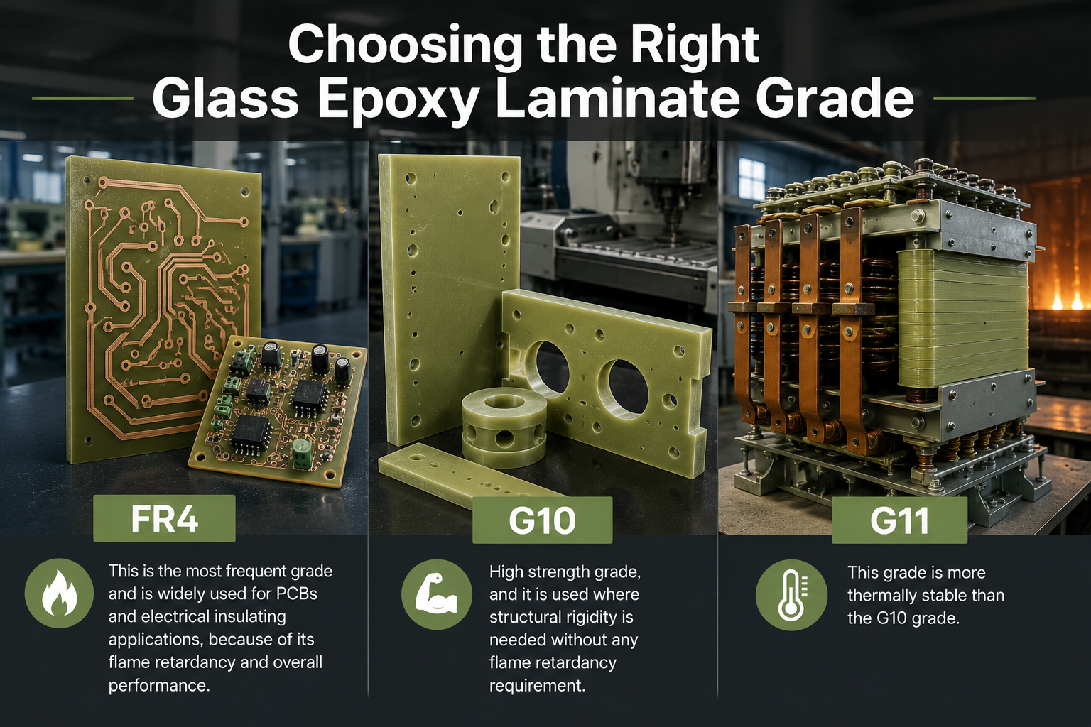 Choosing the Right Glass Epoxy Laminate Grade