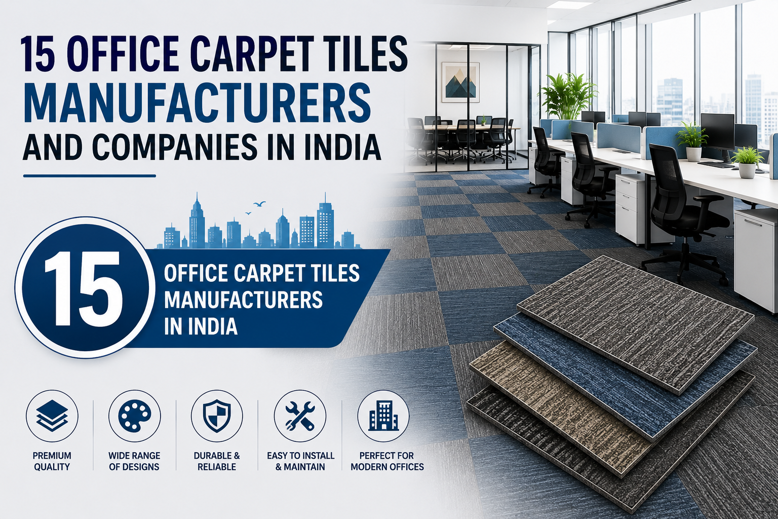 15 Office Carpet Tiles Manufacturers and Companies in India