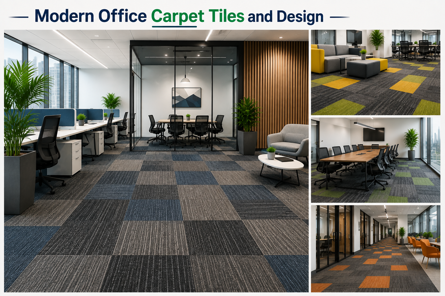Modern Office Carpet Tiles and Design