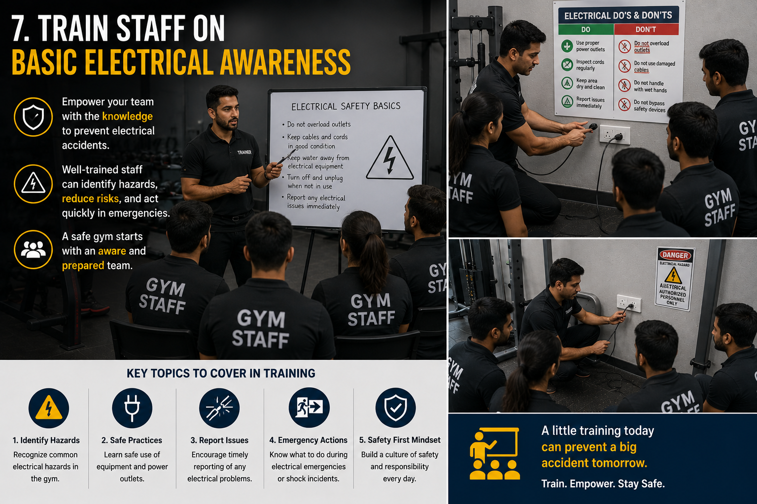 Train Staff on Basic Electrical Awareness