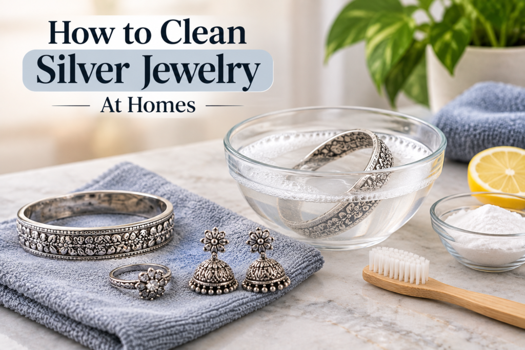 How to Clean Silver Jewelry at Home